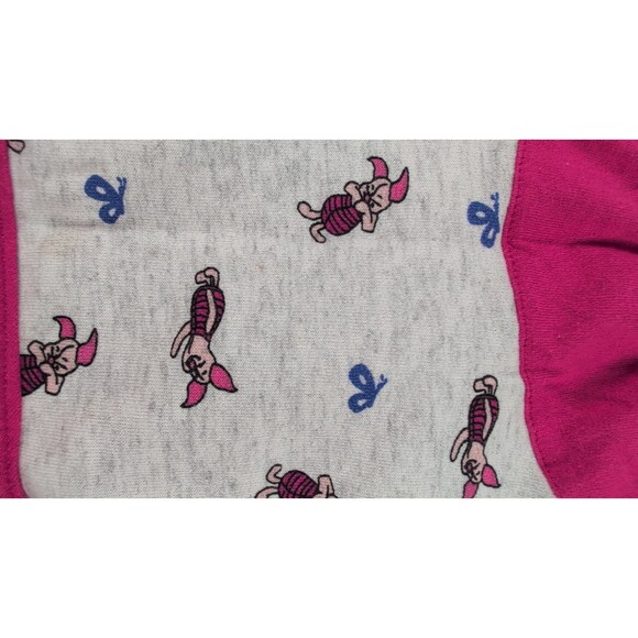 Vintage Winnie the Pooh Pink Piglet Cute Tiered Skirt Girls 3T 00s Kawaii Play - Picture 3 of 6